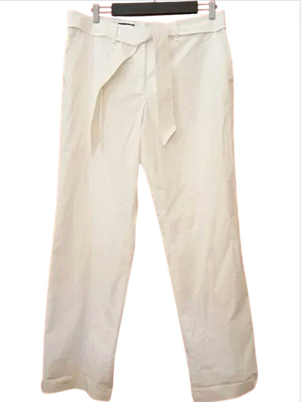 FACONNABLE  NWT  White Lined Trousers  Size 16